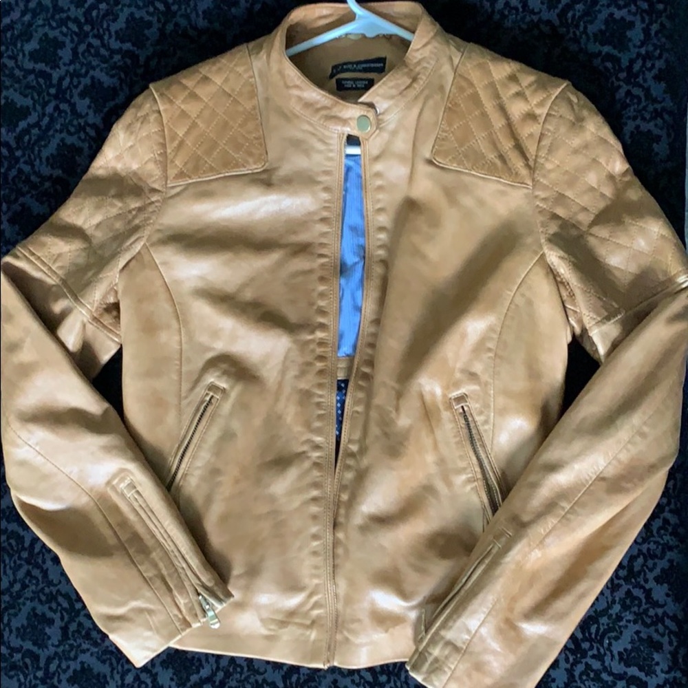 Leather jacket